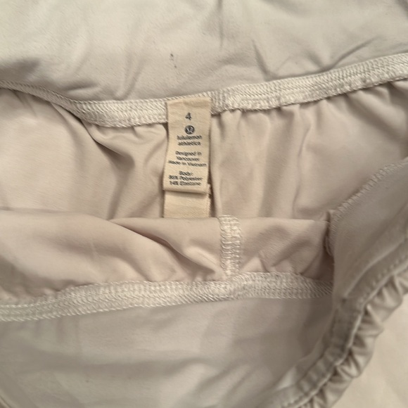 Lululemon White Shorts - Picture 2 of 4